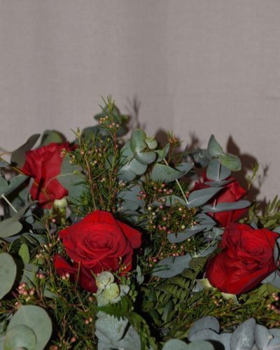 Ramo De 6 Rosas Rojas