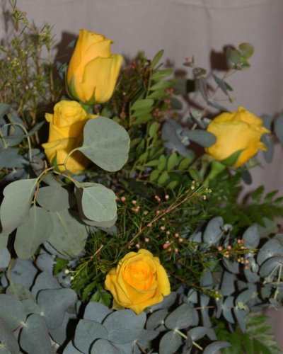 Ramo De 6 Rosas Amarillas