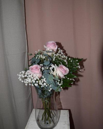 Ramo De 3 Rosas Rosa