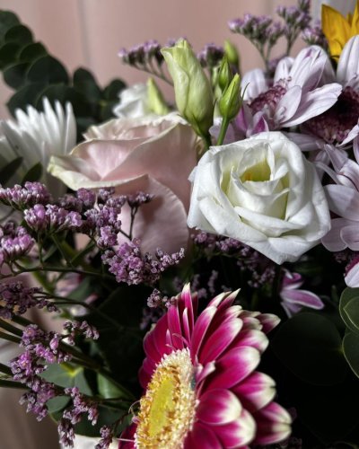 Cesta petit Baby gerbera